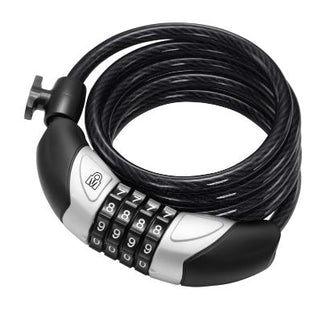 MAGNUM Lock Combo Coil Cable 180cm x 8mm