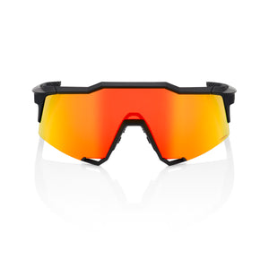 100% SPEEDCRAFT - Soft Tact Black - HiPER Red Mirror
