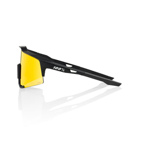 100% SPEEDCRAFT - Soft Tact Black - HiPER Red Mirror