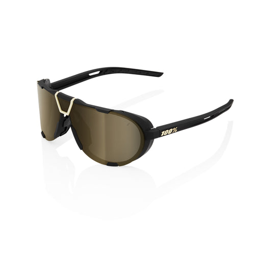 100% WESTCRAFT - Soft Tact Black - Soft Gold Mirror