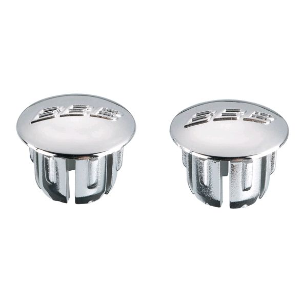 BBB End Caps Silver 2pcs