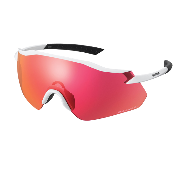 SHIMANO SUNGLASSES EQUINOX METALLIC WHITE - RIDESCAPE ROAD