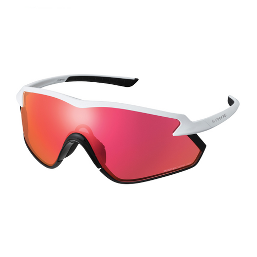 SHIMANO Sunglasses S-Phyre X Matte Metallic White Ridescape Road