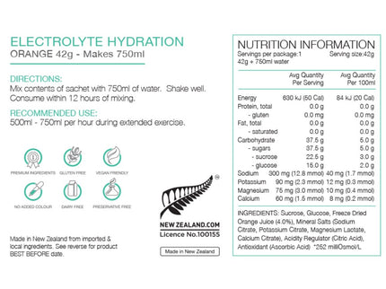 PURE Electrolyte Hydration 42g Orange