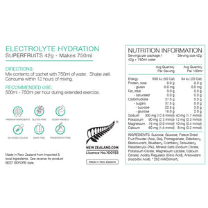 PURE ELECTROLYTE HYDRATION 42G SUPERFRUITS