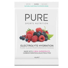 Load image into Gallery viewer, PURE ELECTROLYTE HYDRATION 42G SUPERFRUITS