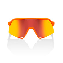 Load image into Gallery viewer, 100% S3 - NEON ORANGE - HIPER RED MULTILAYER MIRROR LENS