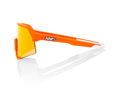 100% S3 - NEON ORANGE - HIPER RED MULTILAYER MIRROR LENS