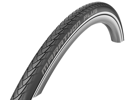 SCHWALBE Wheelchair Marathon Plus 24 x 1.00" (25-540) Evolution Line Black Reflective Sidewall