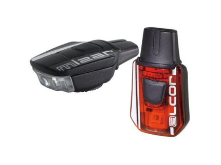 MOON Mizar Front 40 & Alcor Rear 15 Lumens Light Set